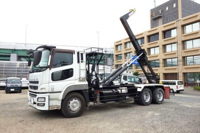 三菱ﾌｯｸﾛｰﾙ22tﾂｲﾝ24年式380Ps車検切 2ﾃﾞﾌ7速