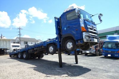 ｾﾙﾌ四軸低床ｳｨﾝﾁ ﾗｼﾞｺﾝ積載12.7t車検7年5月
