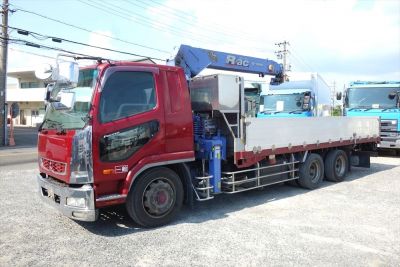 増t 4段ﾗｼﾞｺﾝ 差違ﾌｯｸｲﾝ2ﾃﾞﾌ積載10.2t長6mﾜｲﾄﾞH23
