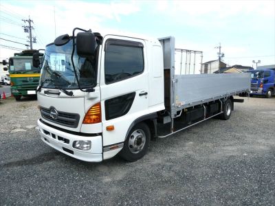 長6.2m ﾜｲﾄﾞ2.36高70 ｱﾙﾐ平H27年 積載4.05t